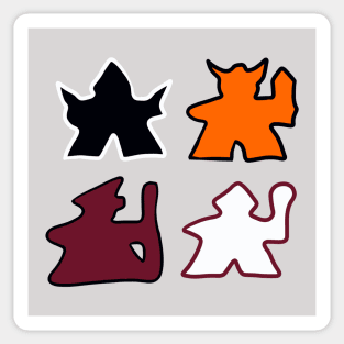 Meeples Sticker